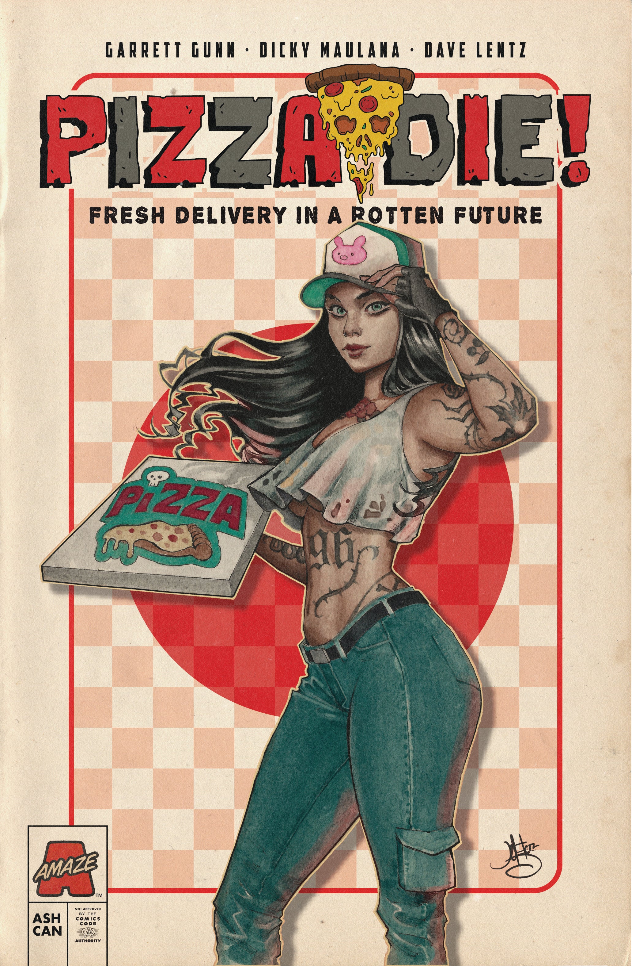 Pizza Die Ash Can Various Artists NYCC Preorder (Ships 10/14-10/25)